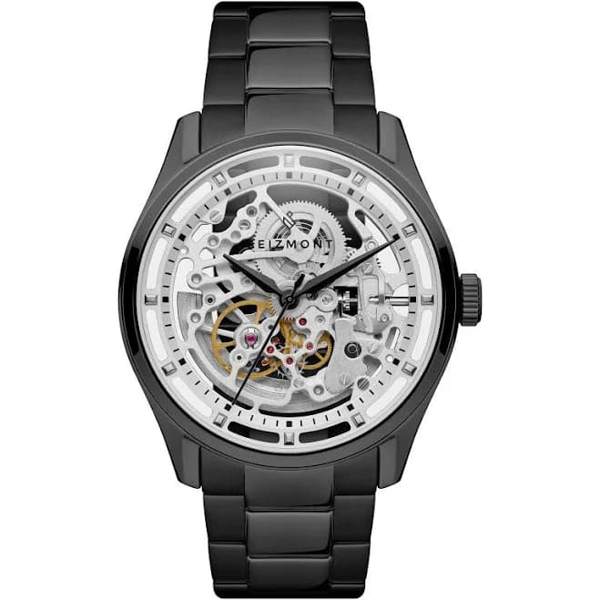 Motus Men's Automatic Skeleton Stainless Steel Watch