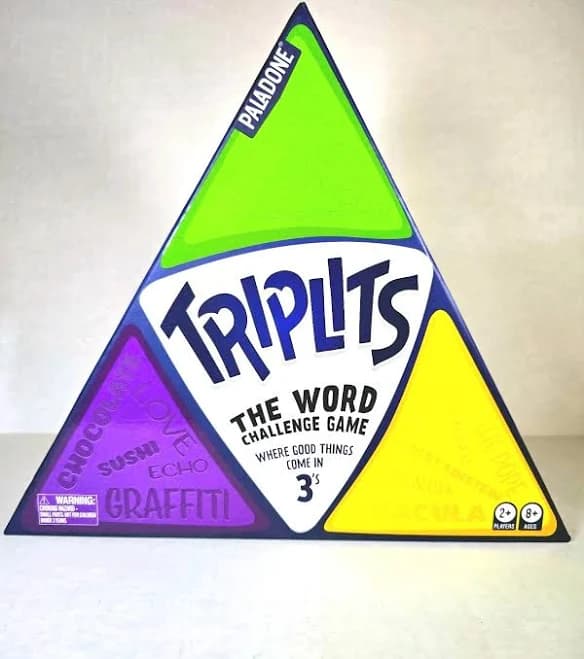 Triplits The Word Challenge Family Board Game, Kids & Adults 2-4
