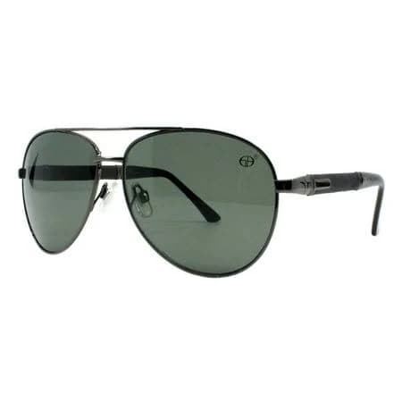 Golden Bridge Unisex Aviator Double Bridge Sunglasses