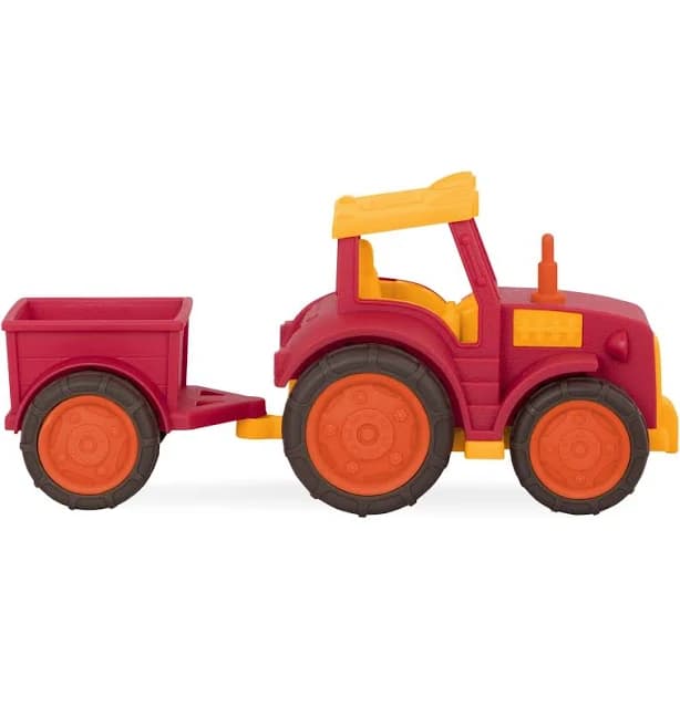 Battat Wonder Wheels Toy Tractor and Trailer