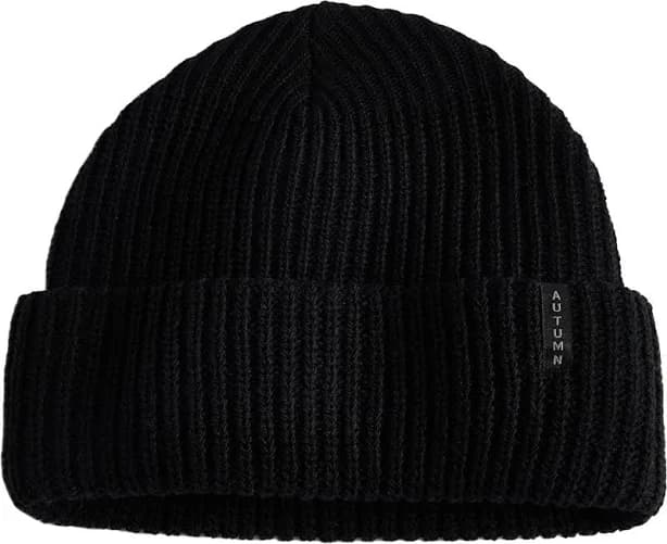 Wool Ribbed Knit Beanie