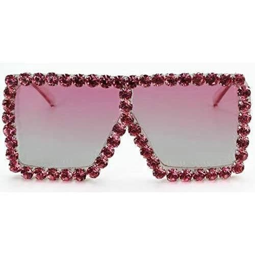 Oversized Flat Top Square Sunglasses