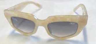 DEZI Sunglasses – On Read Limestone Cat Eye Frames 52/18 mm