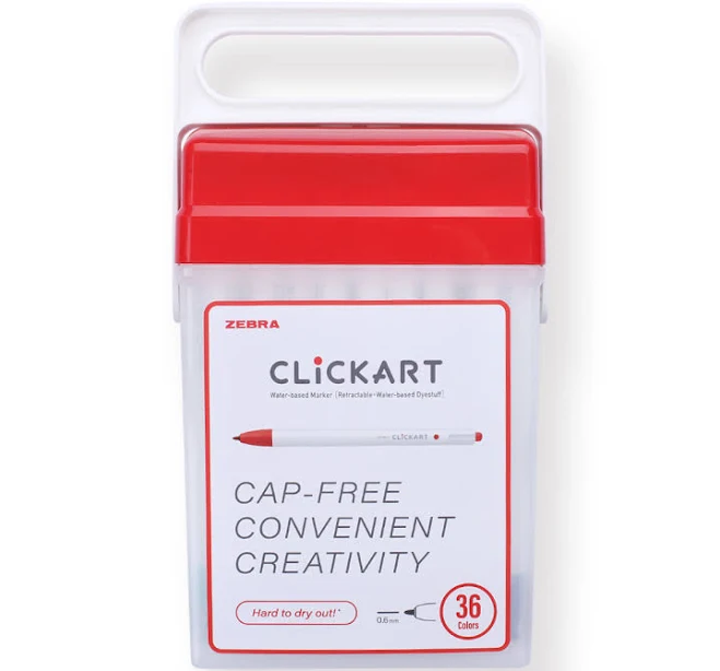 Zebra Clickart Retractable Sign Pen