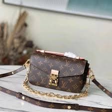 Lv Handbag Pochette Tas Wanita L V Pochette Mettis Mini