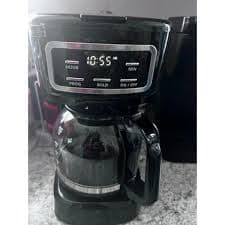 Mainstays 12-Cup Programmable Drip Coffee Maker Black Auto Shut-Off Bold Brew | eBay