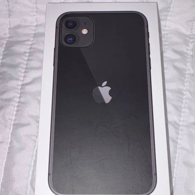 Apple Cell Phones & Accessories | Apple Iphone 11 - Sleek Black Finish | Color: Black | Size: Os | Hanger4threads's Closet