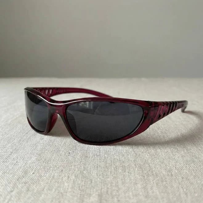 Wraparound Unisex Sport Sunglasses