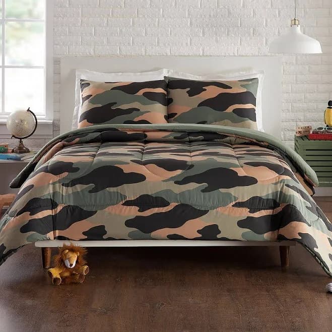 Peking Handicraft Covert Camo Comforter Set