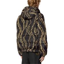 Versace Jeans Couture Chain Couture Reversible Black &amp;...