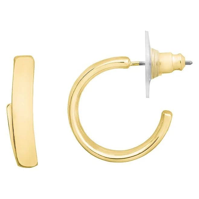 LC Lauren Conrad Women's Metal Hoops