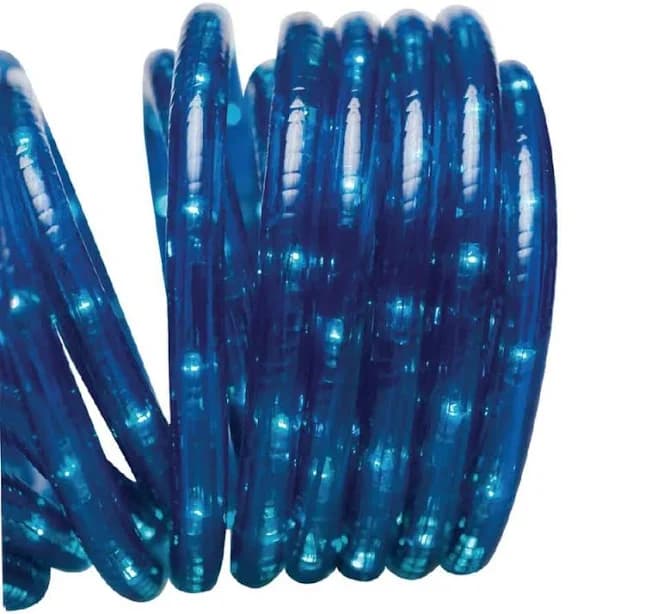 Brite Star 18' Blue Indoor/Outdoor Decorative Christmas Rope Light