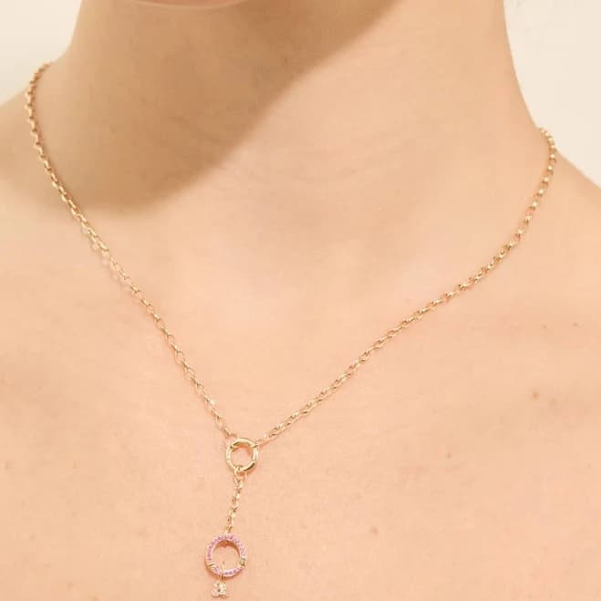 Catbird Jewelry Memento Custom Gold Charm Holder Necklace