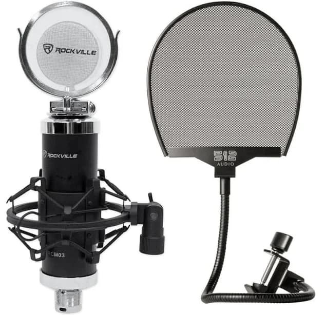 Rockville RCM03 Studio Recording Microphone