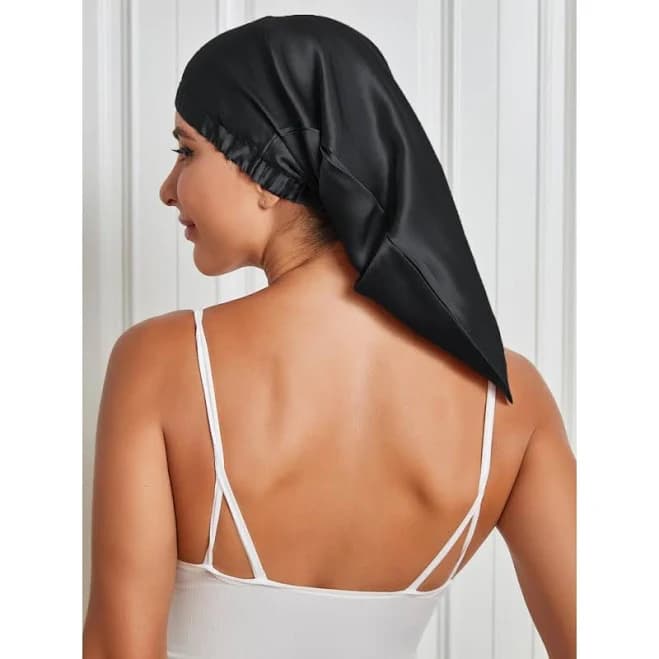 Silksilky Pure Silk Elasticated Bonnet