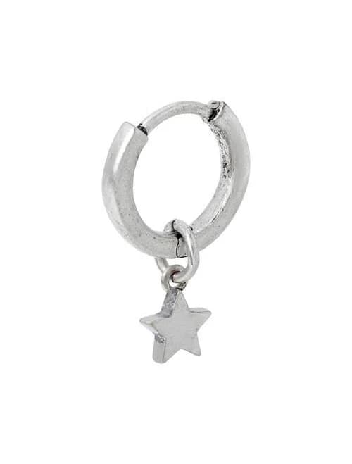 Allsaints Men's Star Huggie Hoop Earrings