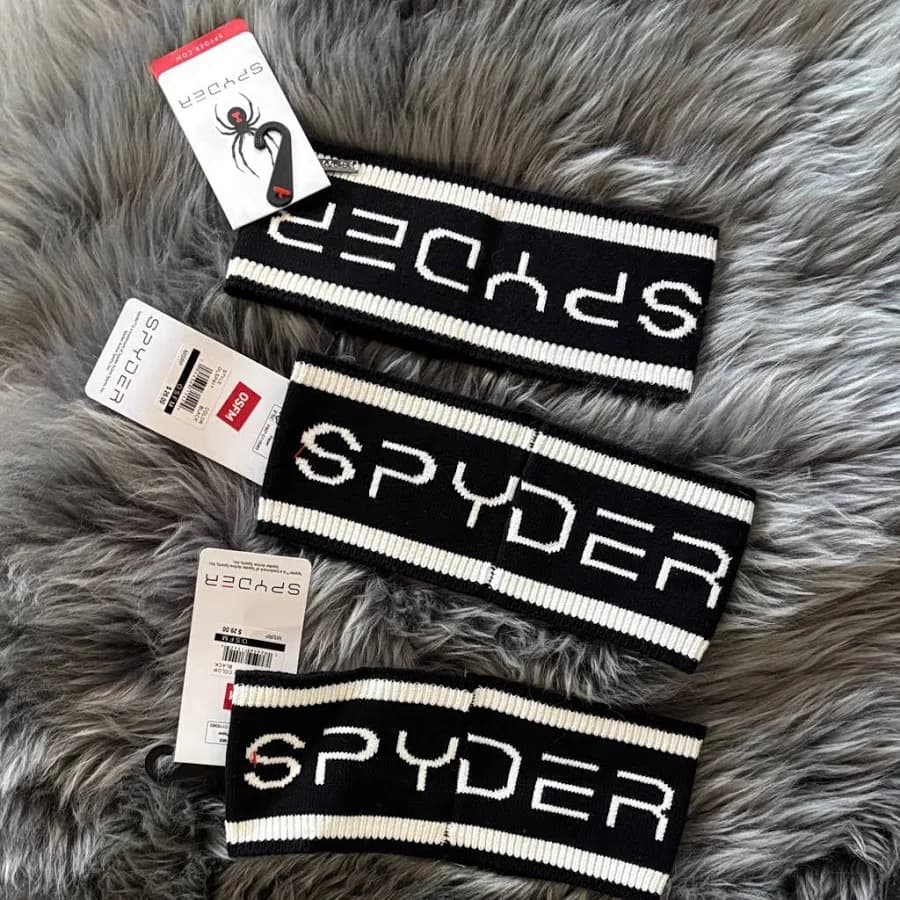Spyder Logo Cotton Headband