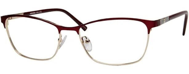 Marie Claire MC6309 Ladies Eyeglasses, Burgundy/Gold