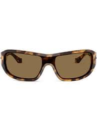 Dolce & Gabbana Eyewear shield-frame Sunglasses | Brown | FARFETCH