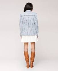 Avec Les Filles Women's Corset Seamed Long Sleeve Jacket - Macy's