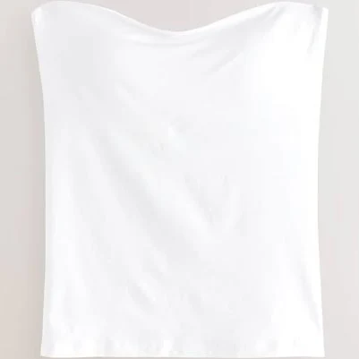 Womens NEXT Hidden Support Microfibre Bandeau Top