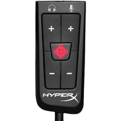 Scheda audio surround virtuale USB Kingston HyperX AMP DSP 7.1 usata per...