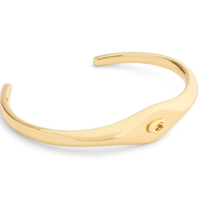 Coach Women's Signature Signet Cuff Bracelet