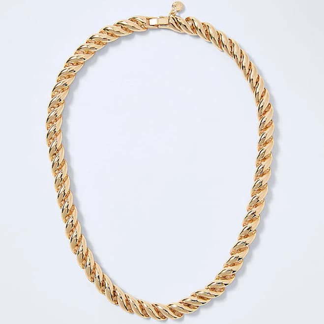 Ann Taylor Women's Metal Link Necklace