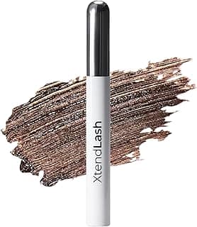 Xtendlash Tubing Mascara - Black-Brown - Award Winning Lengthening & Lifting Water-Resistant Smudge-Proof Mascara for Defined Lashes - Richly Pigmented - Smudge Proof, Buildable Formula