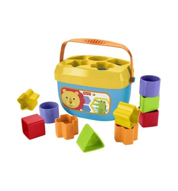 Fisher-Price Baby's First Blocks With Storage Bucket