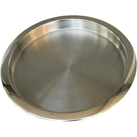 Parijat Handicraft Stainless Steel Traditional Dinner Plate