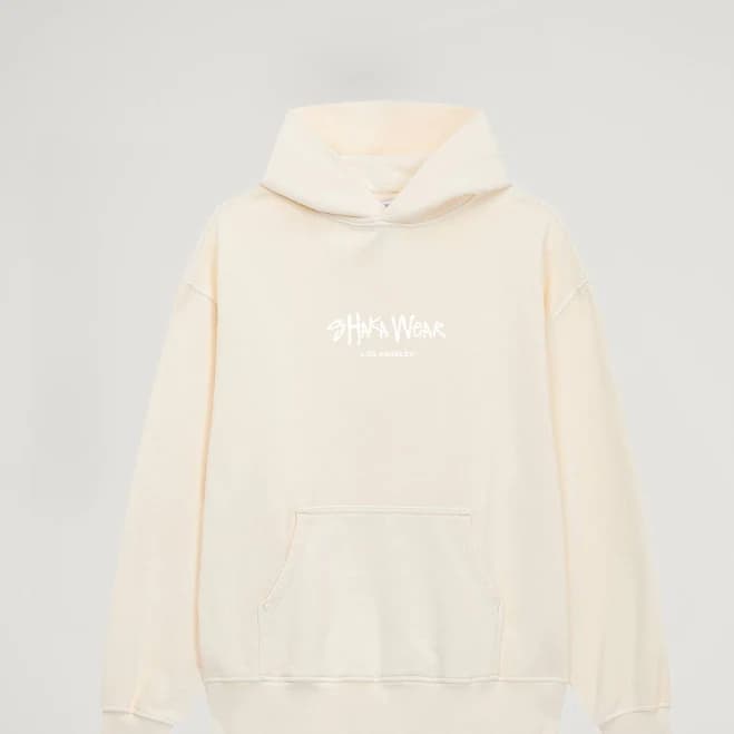 3M Heavyweight Garment Dye Hoodie S / Cream