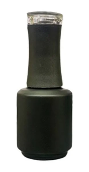 DL Pro Empty Black Amber Glass Polish Bottle .5 oz