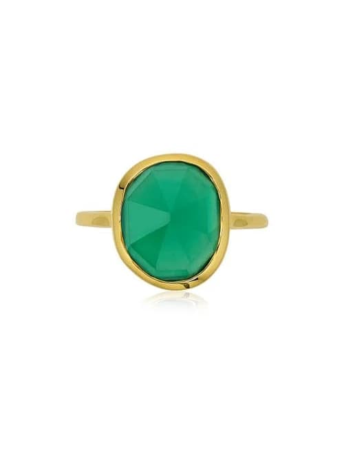 Monica Vinader Womens Siren Moonstone Ring
