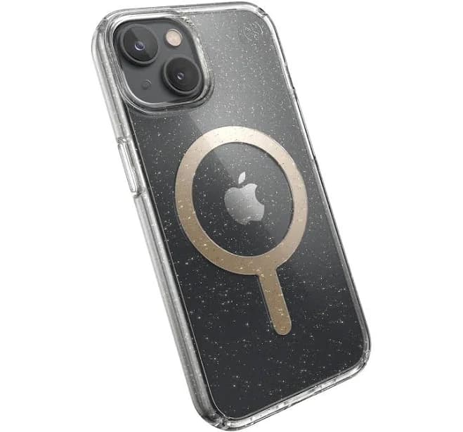 Speck Presidio Perfect-Clear MagSafe Case for Apple iPhone 14