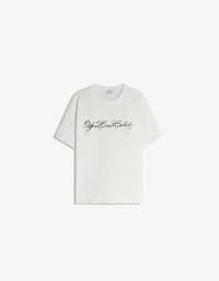 Short sleeve boxy print T-shirt - T-shirts - Men | Bershka