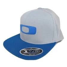 Oakley Men's Square O-Justable Snapback Hat Cap - Stone Gray