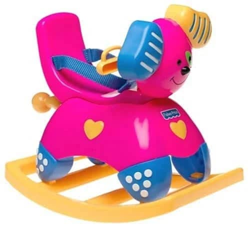 Fisher Price Little Mommy Rocking Puppy Rider
