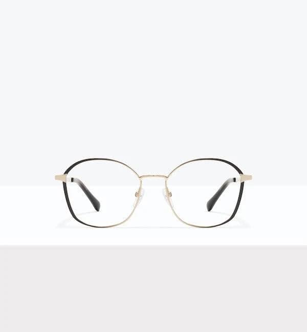 BonLook Deep Gold Round Prescription Eyeglasses