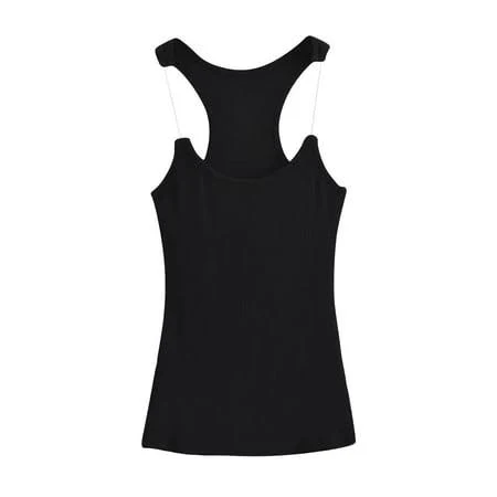 Women's Y2k Invisible Strap Tank Tops