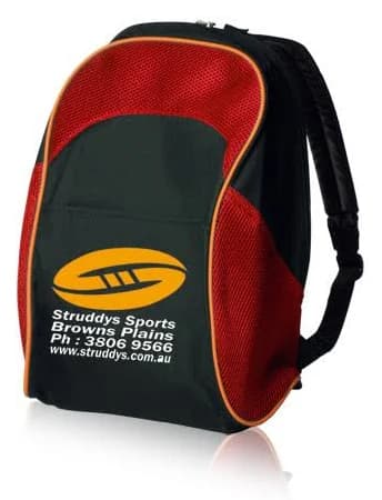Red Custom Printed School Backpack - Two Tone | Qty 1