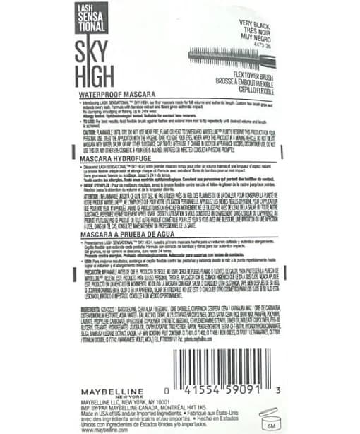 Maybelline Lash Sensational Sky High Waterproof Mascara
