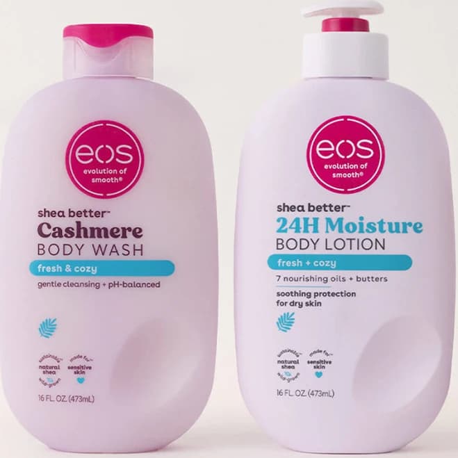 Eos Fresh & Cozy Body Lotion, Mist & Body Wash