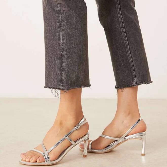 Glamorous Women's strappy heeled sandals