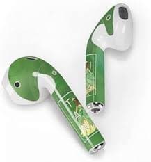 Amazon.com: Skinit Calcomanía de audio compatible con Apple AirPods, con licencia oficial de Disney, princesa Tiana, diseño floral : Electrónica