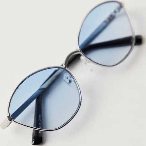 Free People Ashley Metal Cat-Eye Sunglasses
