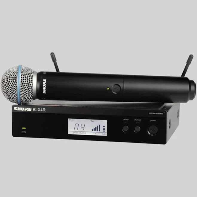 Shure BLX24R/B58 Wireless Vocal System with Beta 58A Handheld Microphone