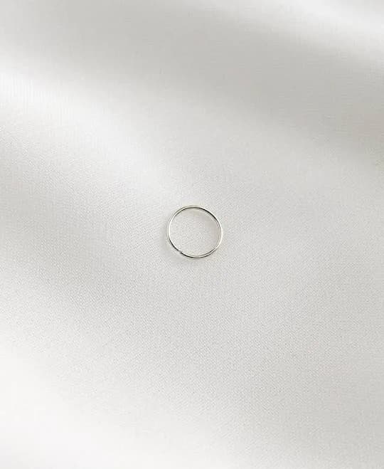 Sterling Silver Cartilage Hoop