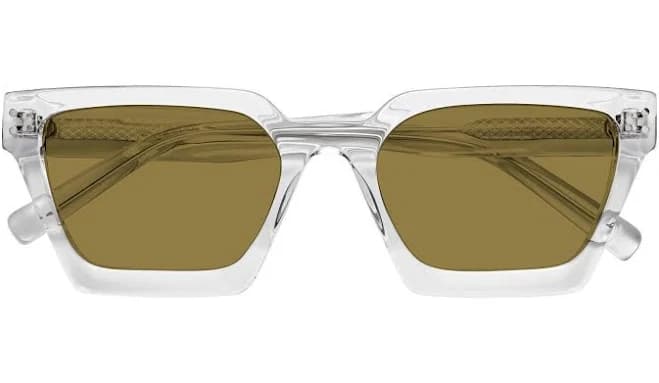 Callan Hipster Acetate Trapezoid Sunglasses