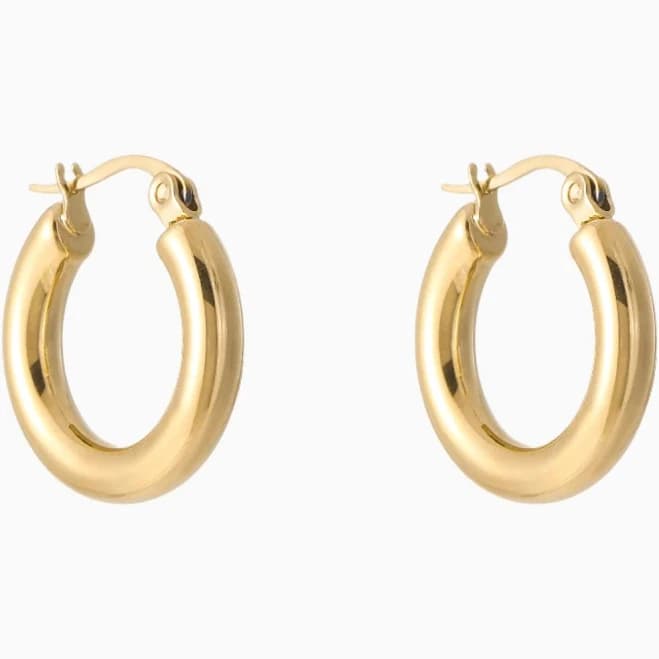 Bold Tube Hoop Earrings